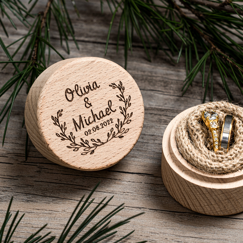 Free Personalized Wedding Ring - огляд і ціна Wood Ring Blank