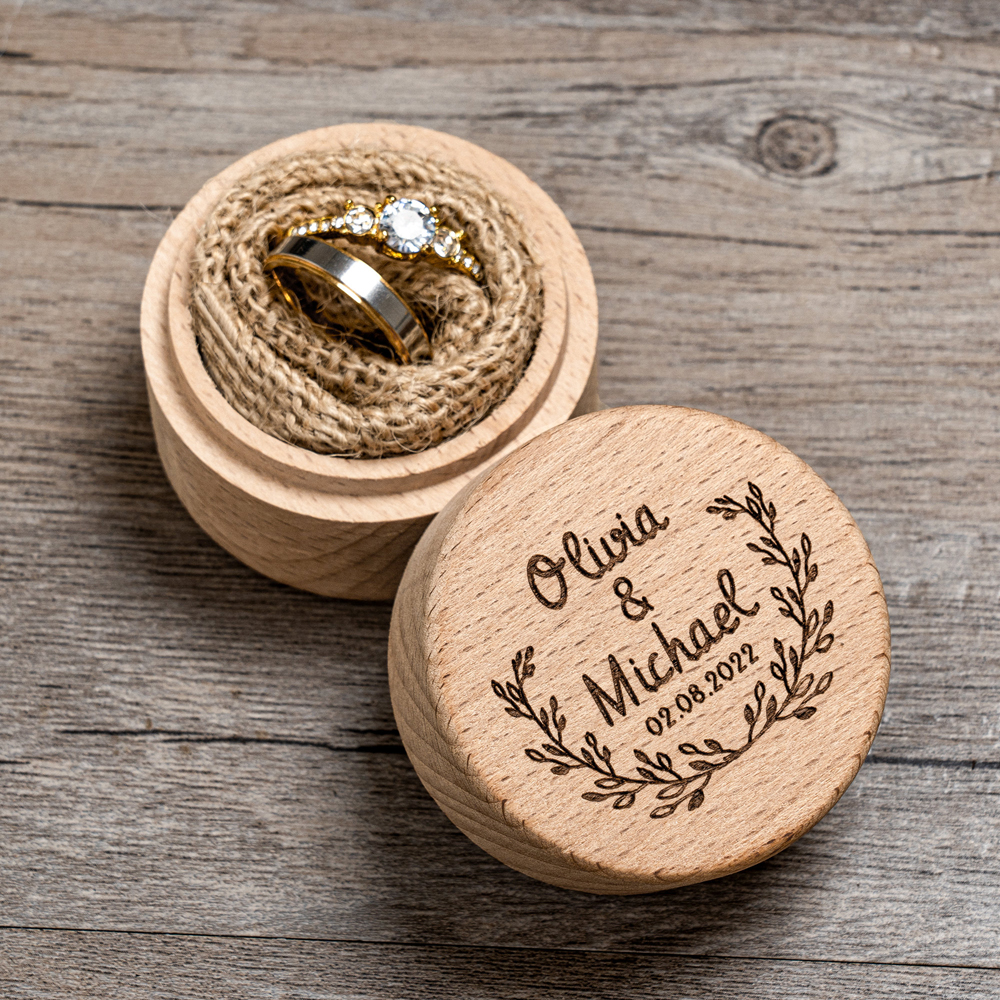 Free Personalized Wedding Ring - огляд і ціна Wood Ring Blank