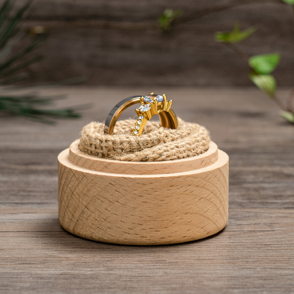 Free Personalized Wedding Ring - огляд і ціна Wood Ring Blank