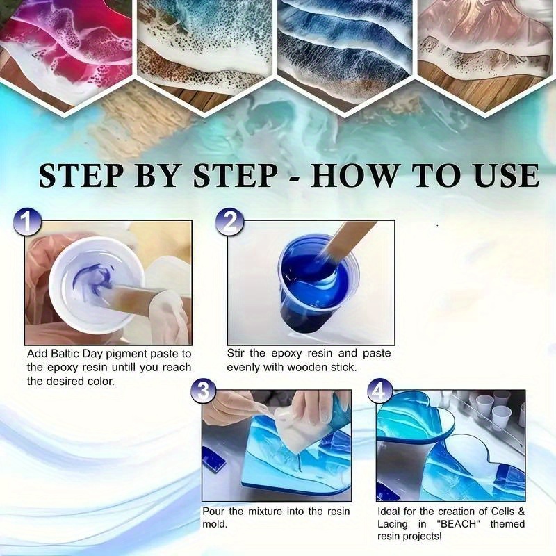 24 Colors/8 Colors 5g 0.18oz P - огляд і ціна Resin Pigment Set