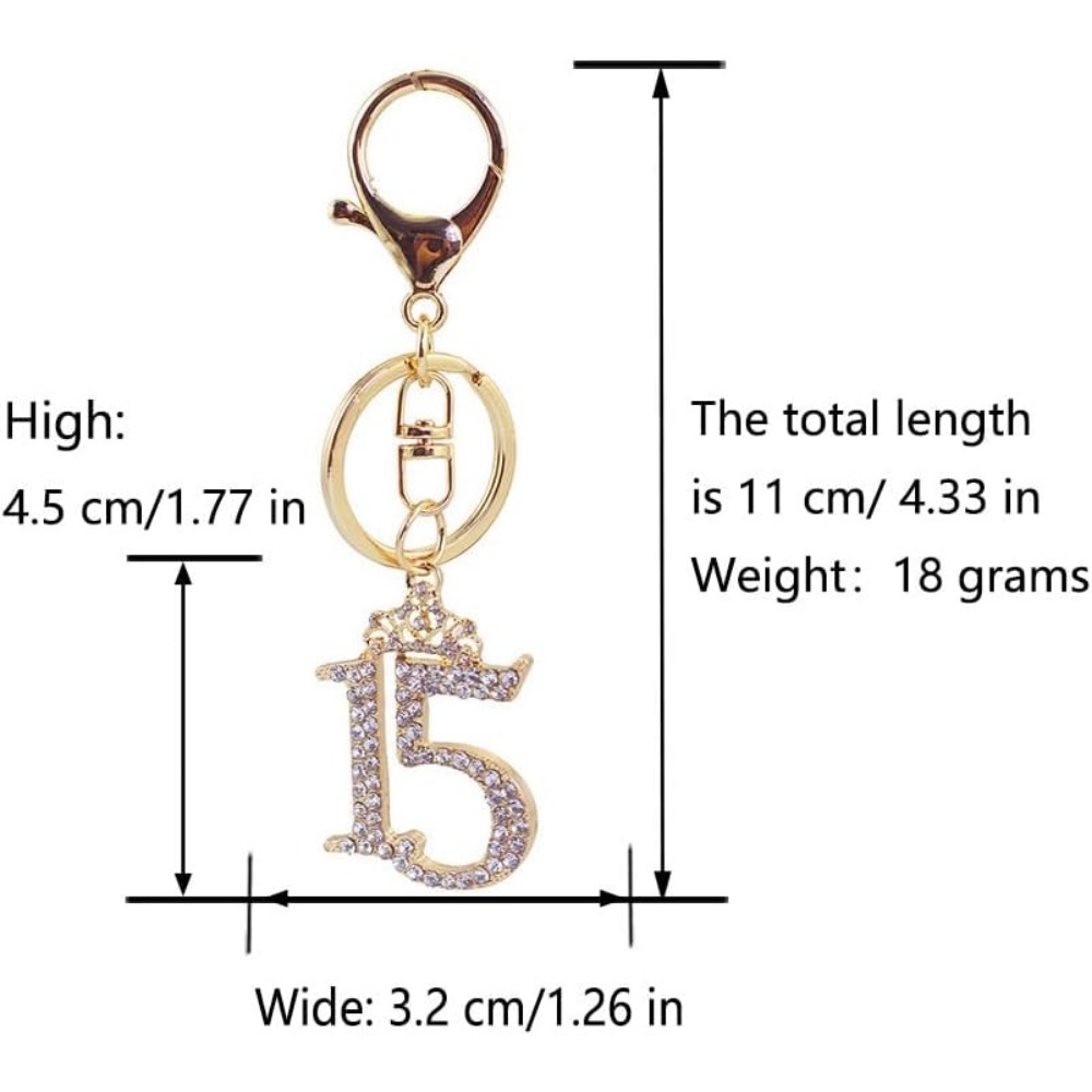 Glittering Number 15 Rhineston - огляд і ціна Resin Glitter Pack