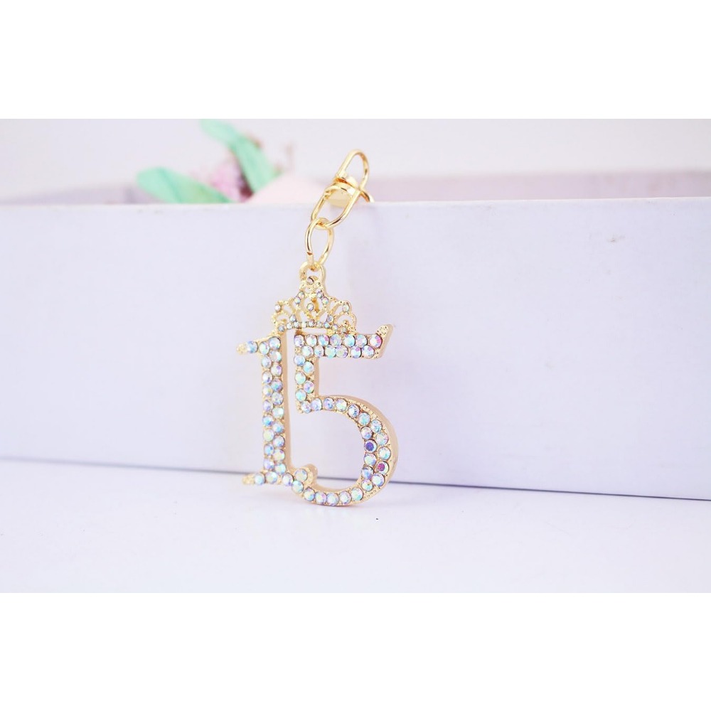 Glittering Number 15 Rhineston - огляд і ціна Resin Glitter Pack