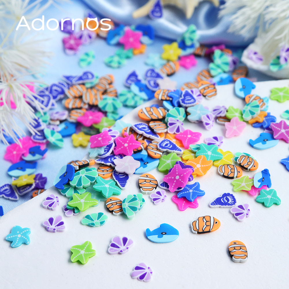 Ocean Polymer Clay Slices Epox - огляд і ціна Gold Foil Flakes