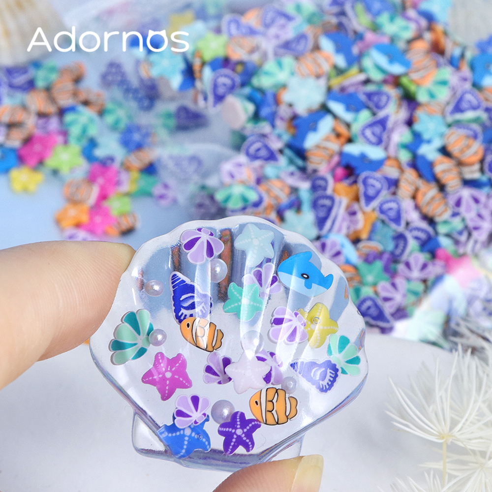 Ocean Polymer Clay Slices Epox - огляд і ціна Gold Foil Flakes