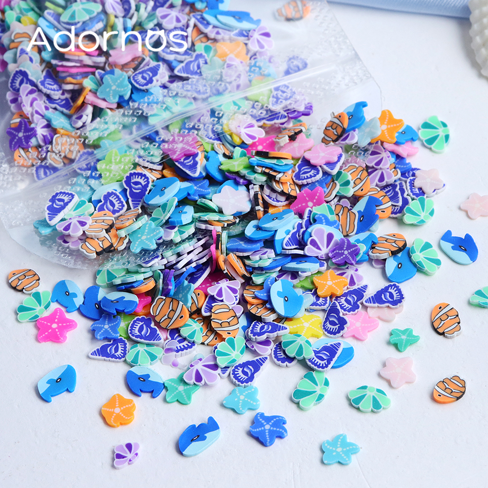 Ocean Polymer Clay Slices Epox - огляд і ціна Gold Foil Flakes