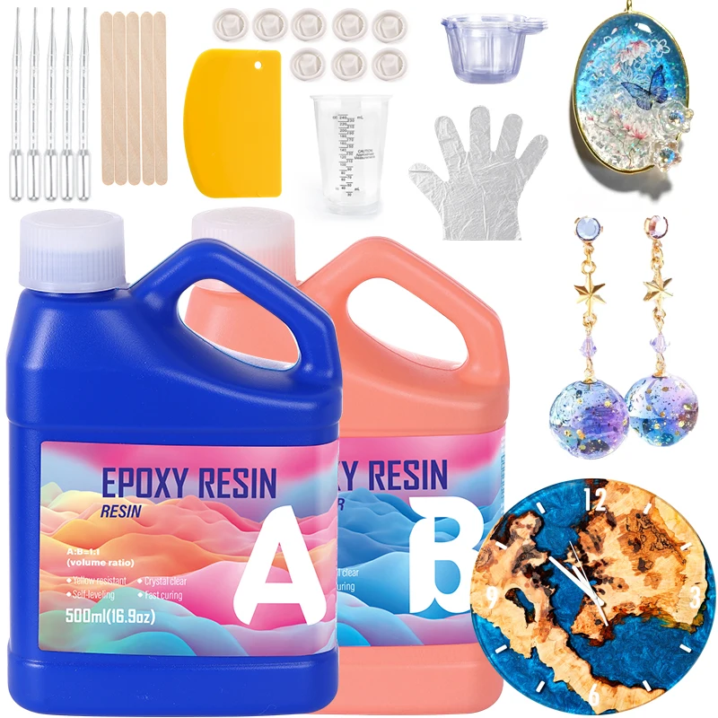 Easy Mixing Epoxy Resin Kit Cr - огляд і ціна Resin Jewelry Kit