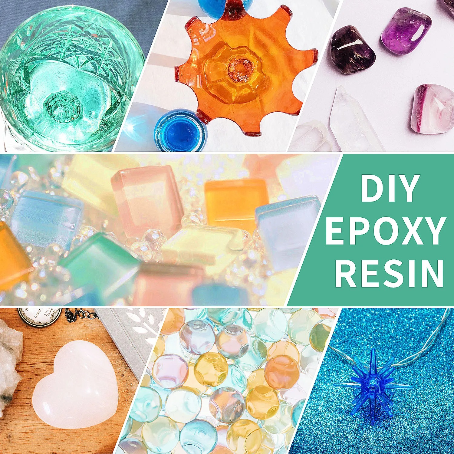 30Colors 5ml Epoxy Resin Pigme - огляд і ціна Resin Jewelry Kit