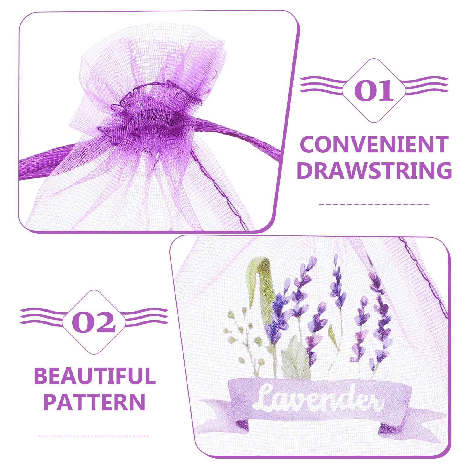 20 Pcs Empty Lavender Sachets  - огляд і ціна Dried Flower Bulk