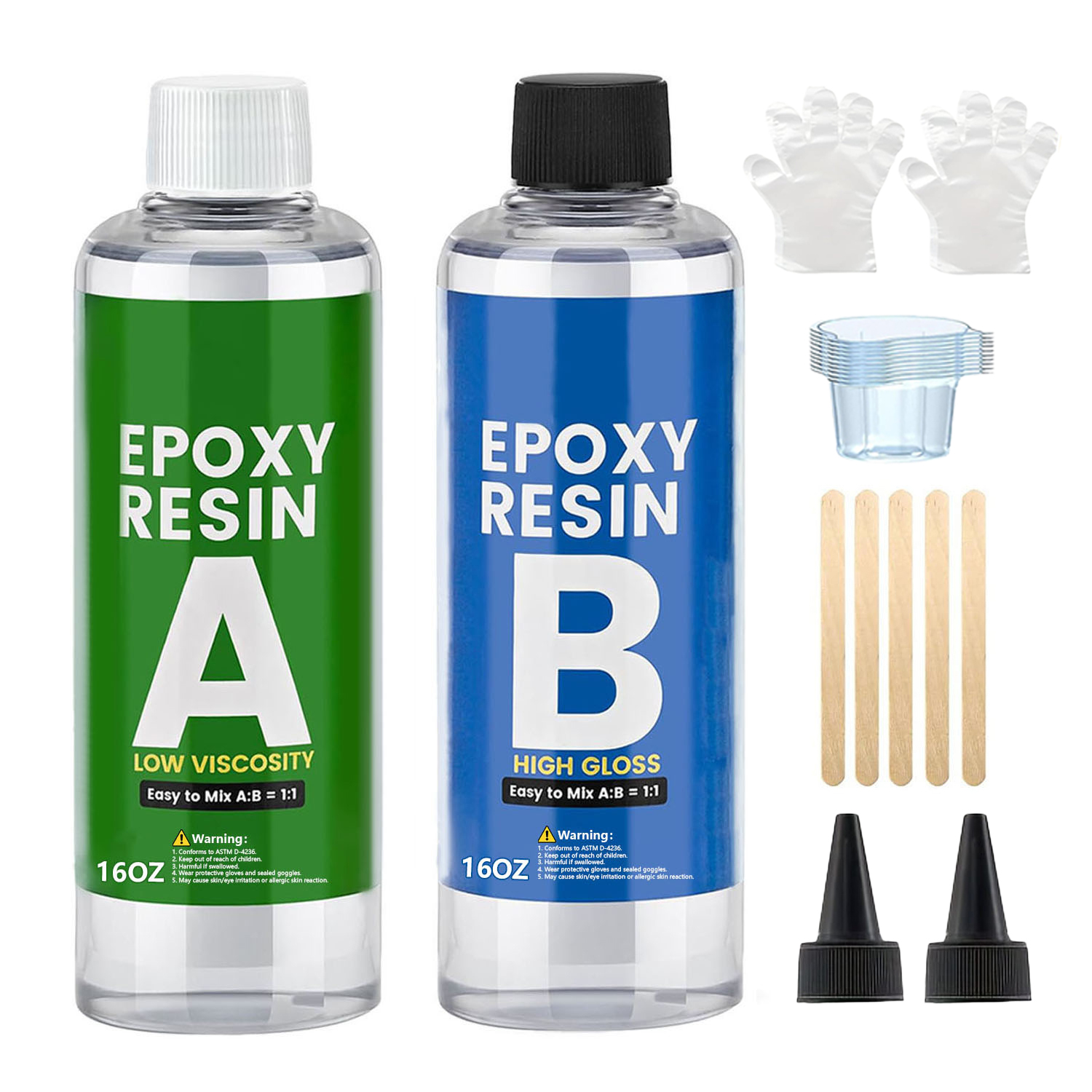 250ml-1000ml Epoxy Resin Casti - огляд і ціна Resin Jewelry Kit