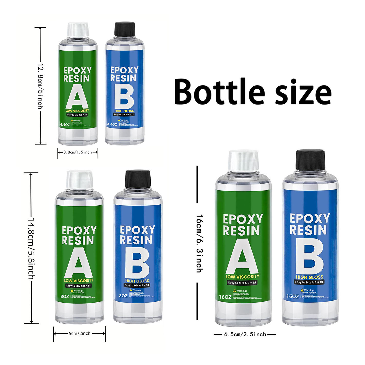 250ml-1000ml Epoxy Resin Casti - огляд і ціна Resin Jewelry Kit