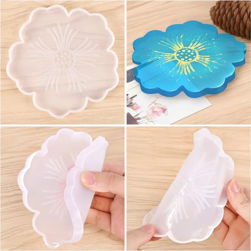 DIY Sakura Shaped Resin Mold - - огляд і ціна Geode Mold Silicone