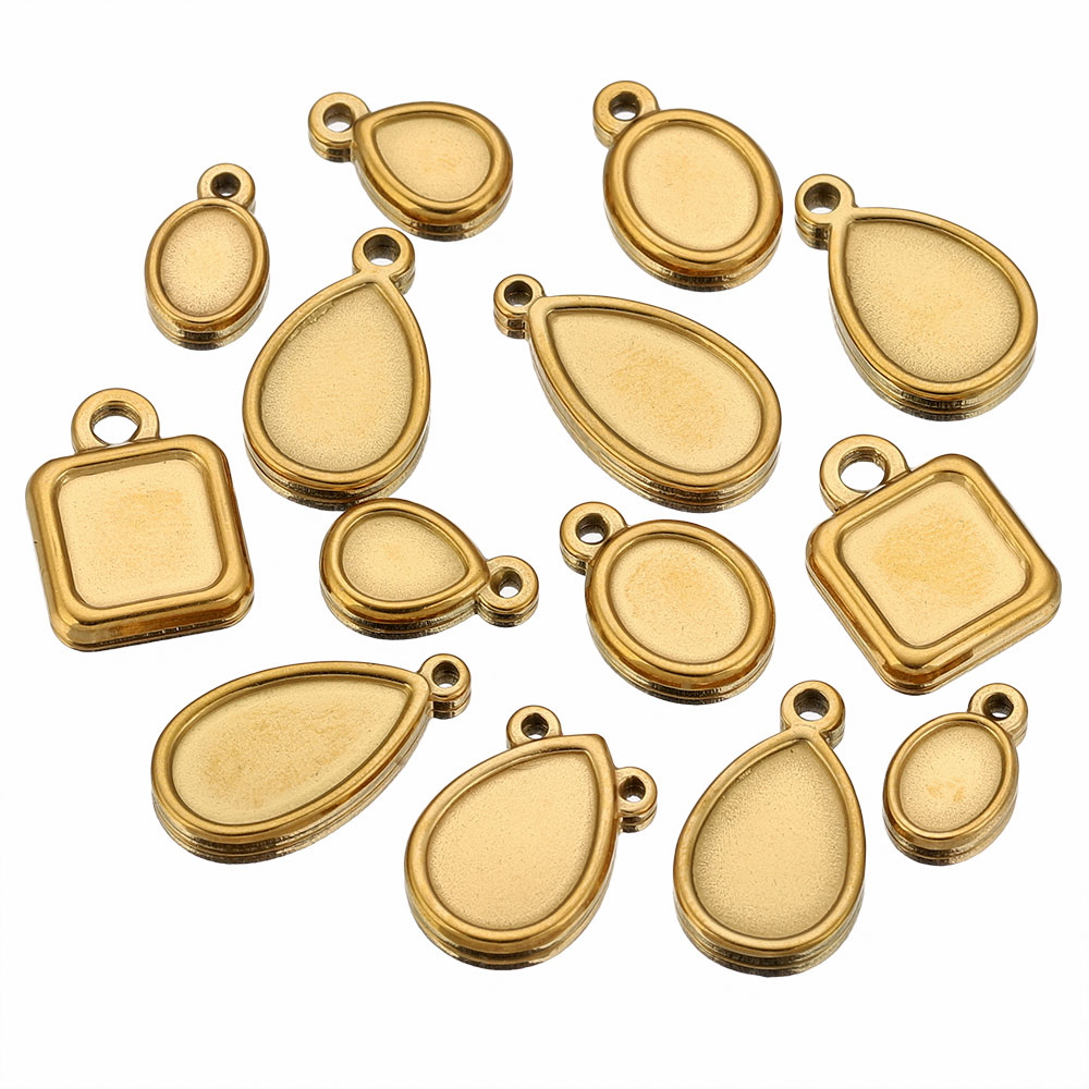 5pcs Stainless Steel Square Dr - огляд і ціна Resin Craft Supplies