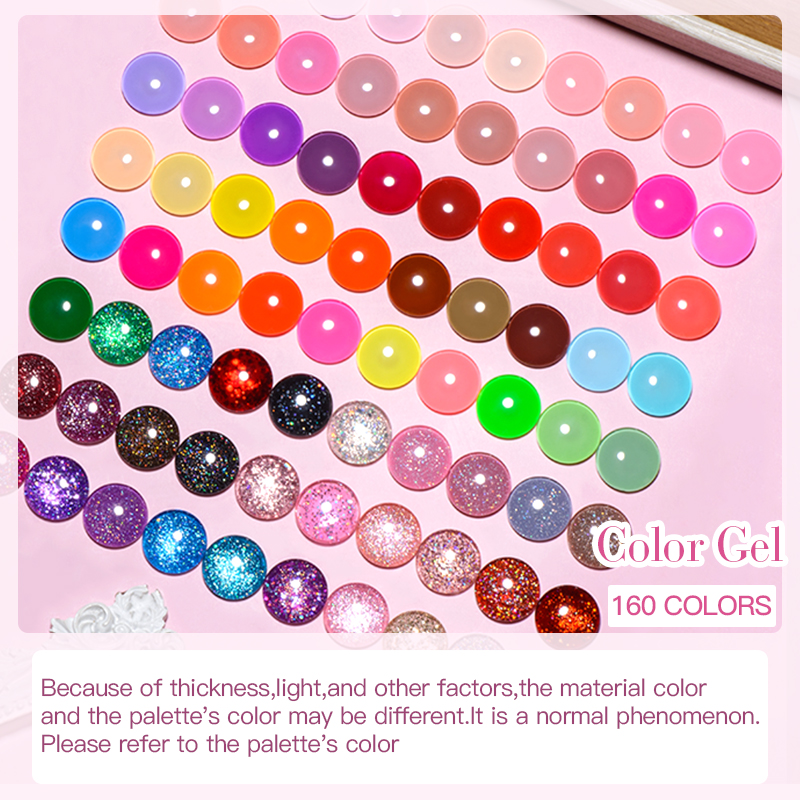 6Pcs/Set 7.3ml Sparkly Red Pin - огляд і ціна Resin Glitter Pack