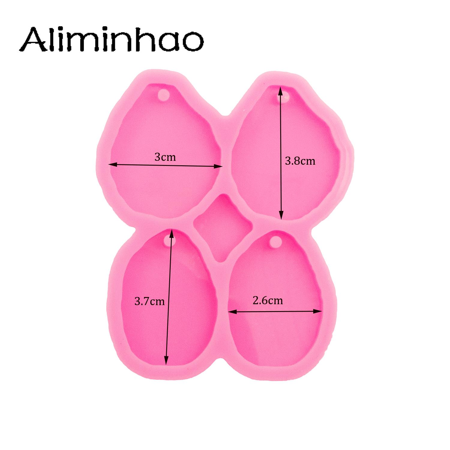 DY1085 Shiny Geodes Molds with - огляд і ціна Geode Mold Silicone