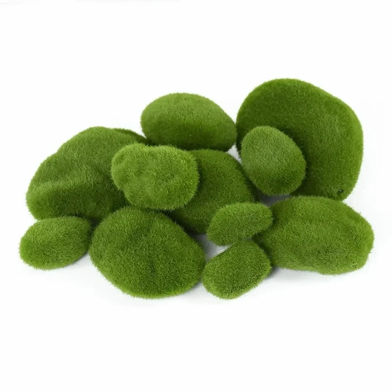 10Pcs Simulation Moss Stone Ar - огляд і ціна Terrarium Moss Art