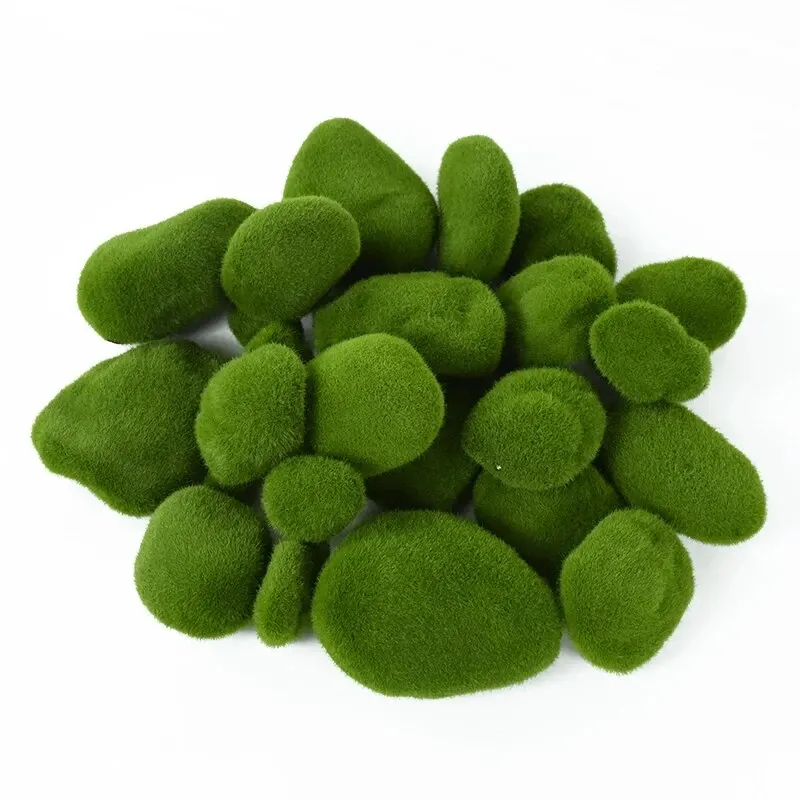 10Pcs Simulation Moss Stone Ar - огляд і ціна Terrarium Moss Art