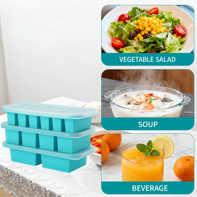 2 or 3-piece Silicone Freezer  - огляд і ціна Serving Tray Mold