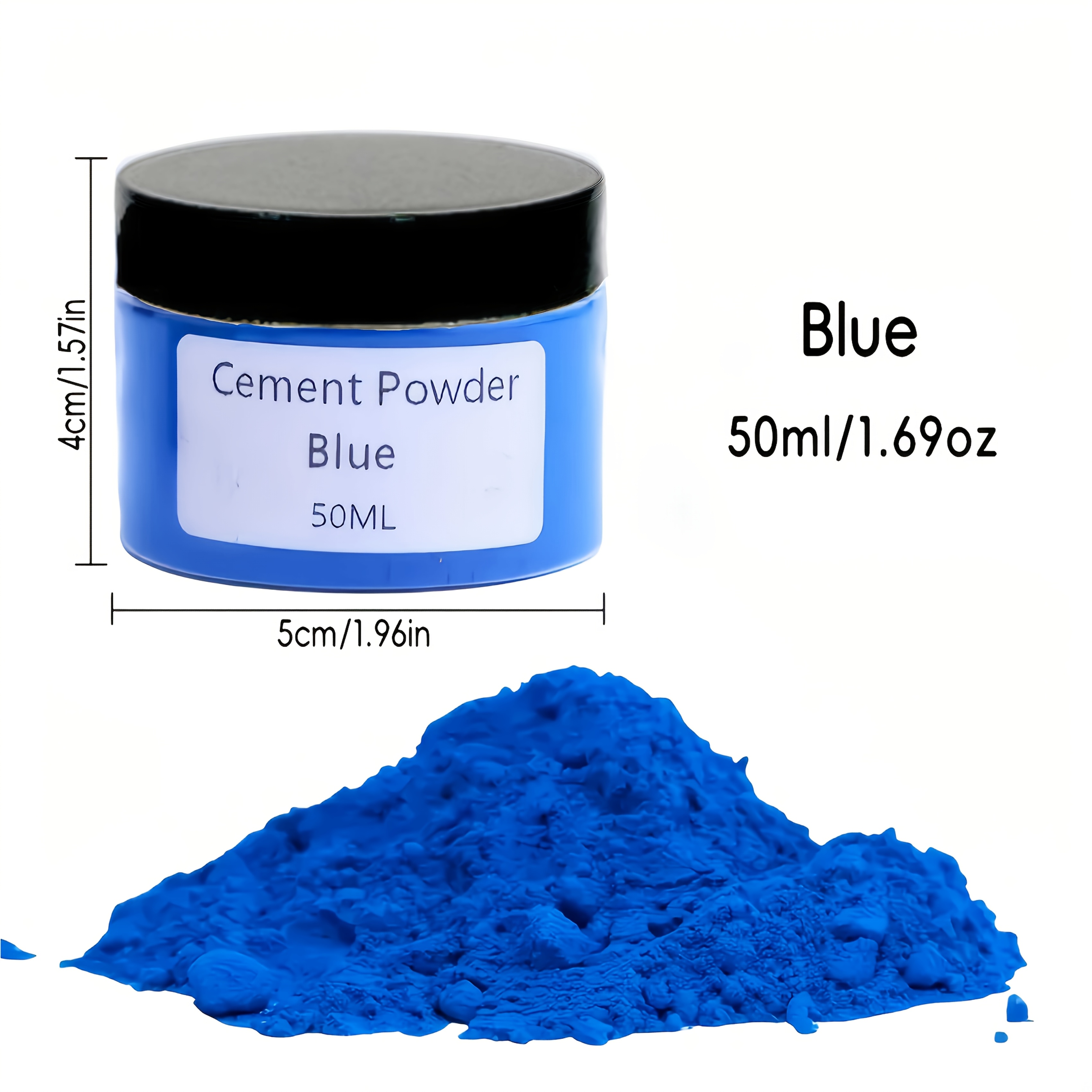 6-Color Gypsum Cement Pigment  - огляд і ціна Resin Pigment Set