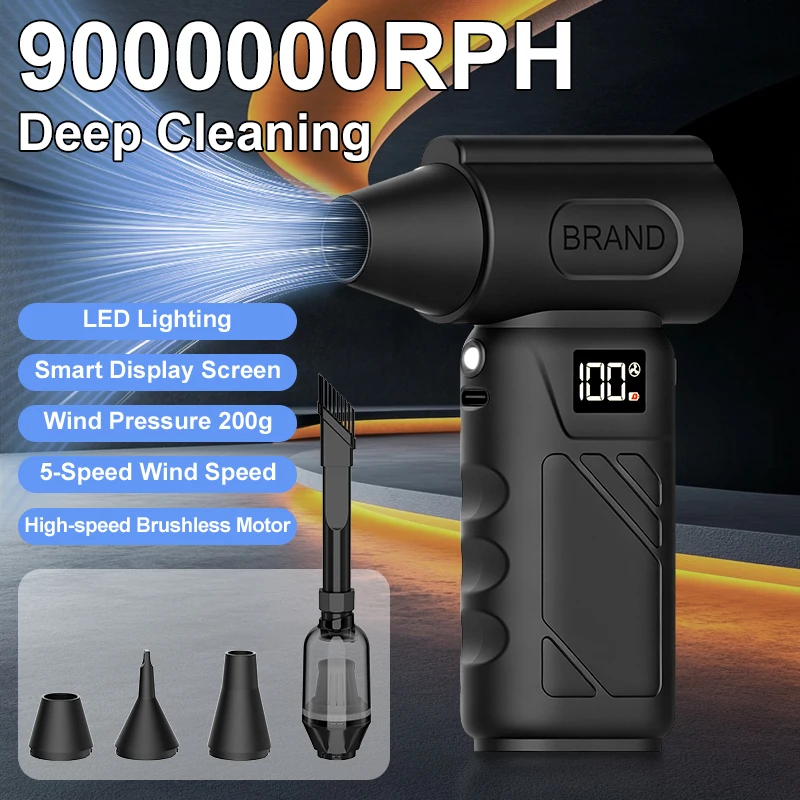 9000KRPH Mini Turbo Air Blower - огляд і ціна Vacuum Chamber Small
