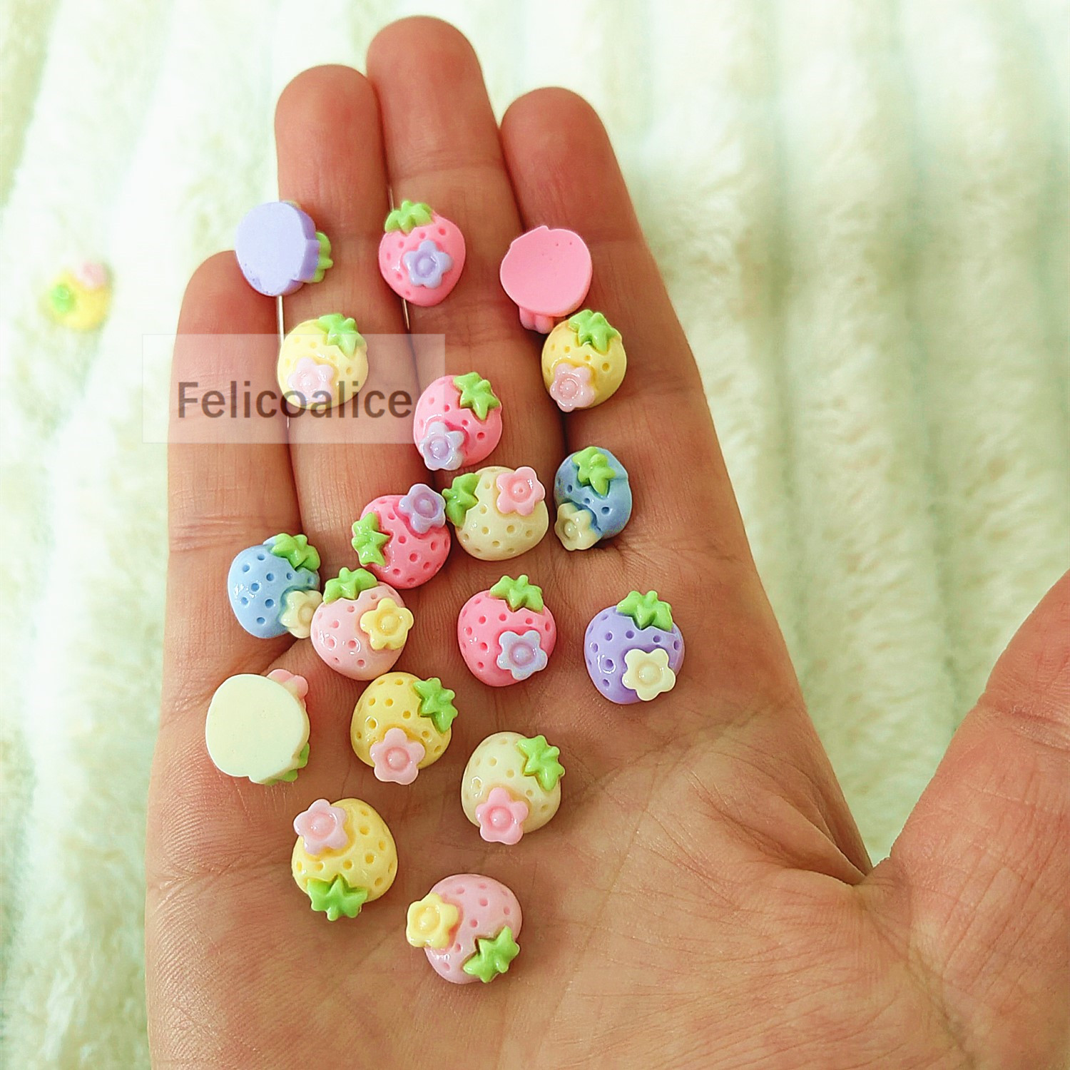 30Pcs New Cute Resin Mini Smal - огляд і ціна Flower Preservation Resin