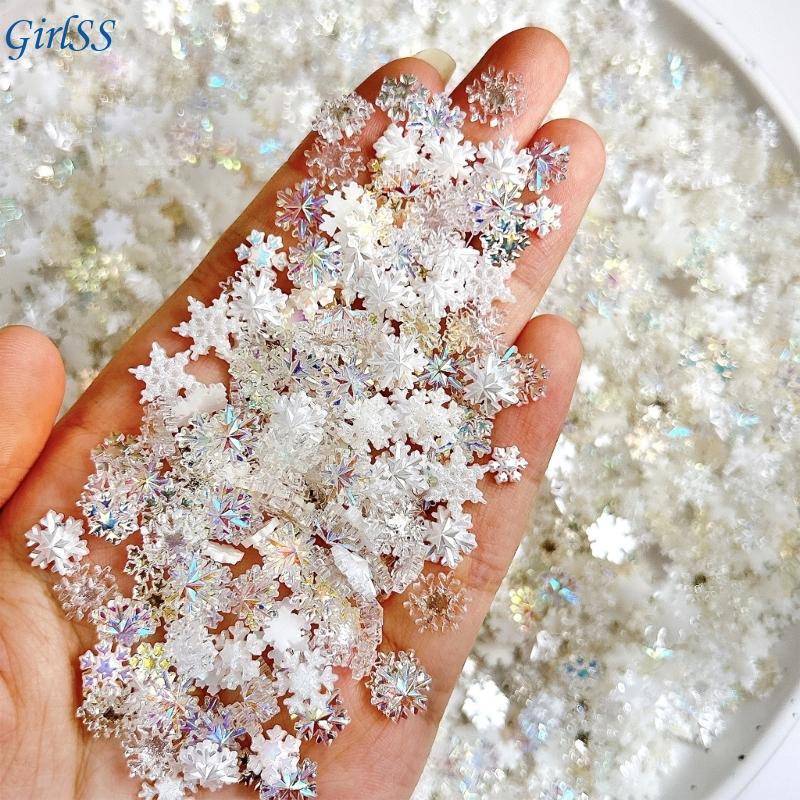 1Set Assorted White Glittering - огляд і ціна Resin Glitter Pack