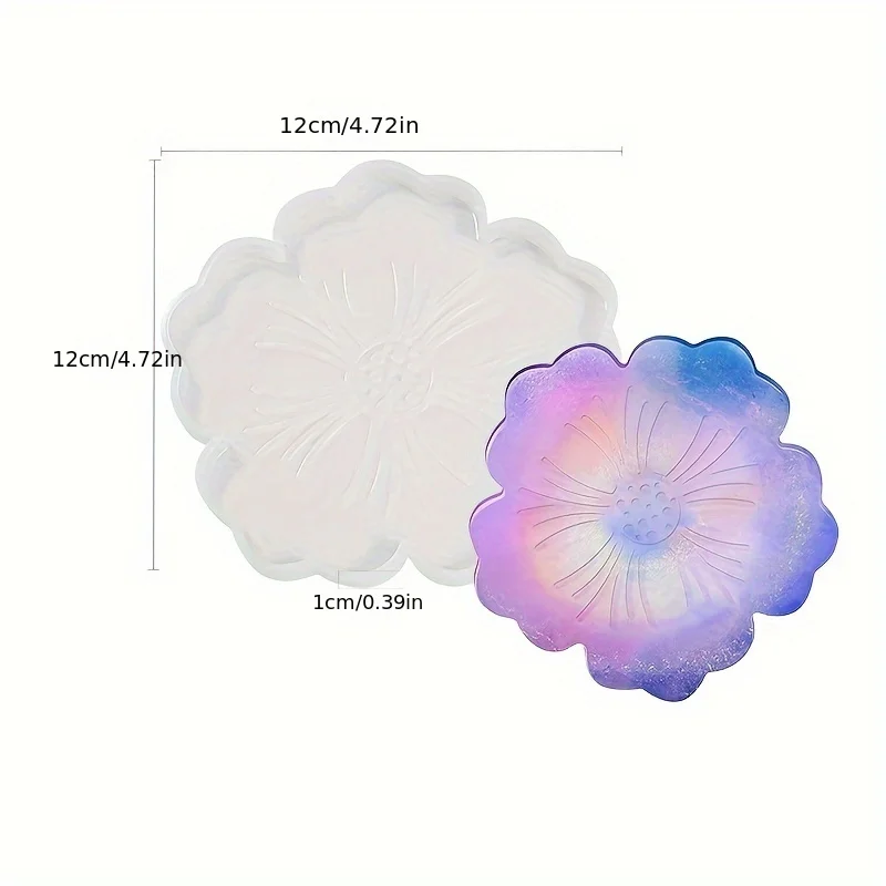 DIY Sakura Shaped Silicone Res - огляд і ціна Geode Mold Silicone