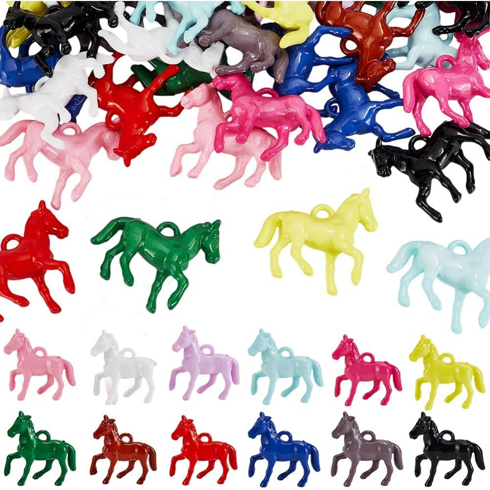 48pcs Opaque Acrylic Pendants  - огляд і ціна Crafting Resin