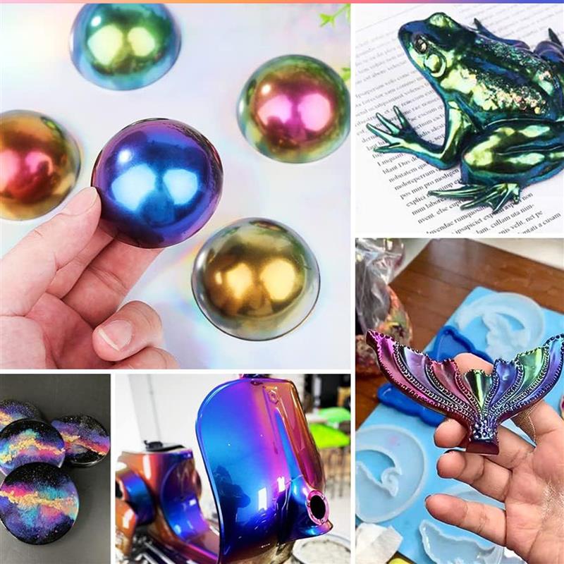 3g Mirror Chameleons Resin Pig - огляд і ціна Resin Pigment Set