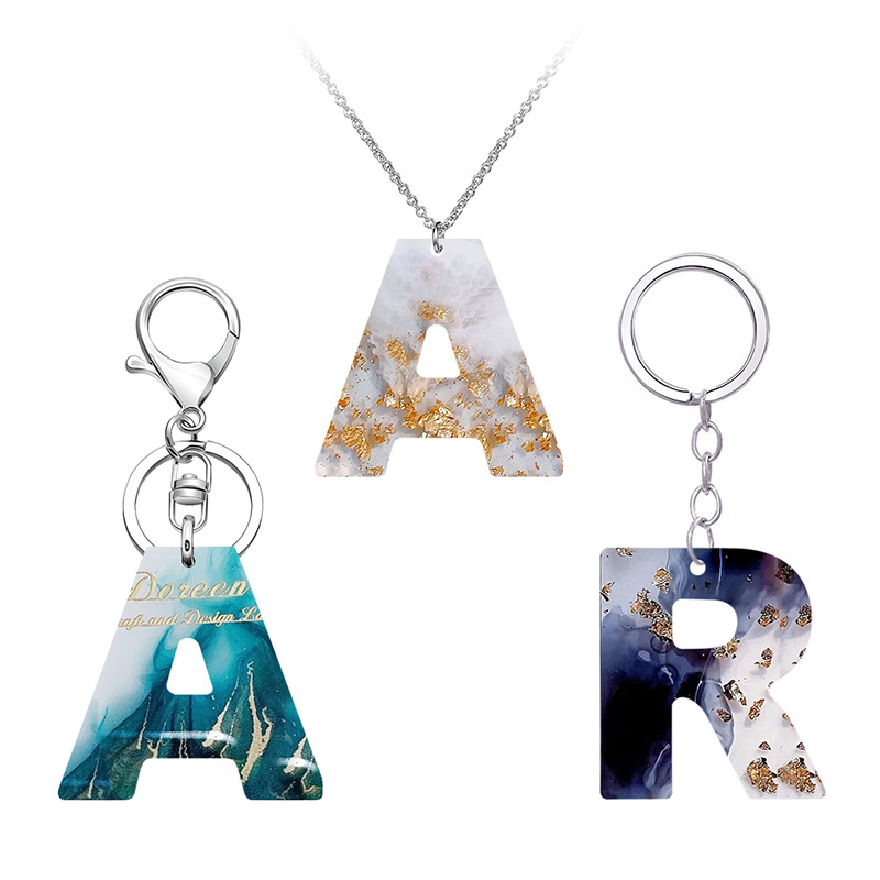 Alphabet Epoxy Resin Silicone  - огляд і ціна Gold Foil Flakes
