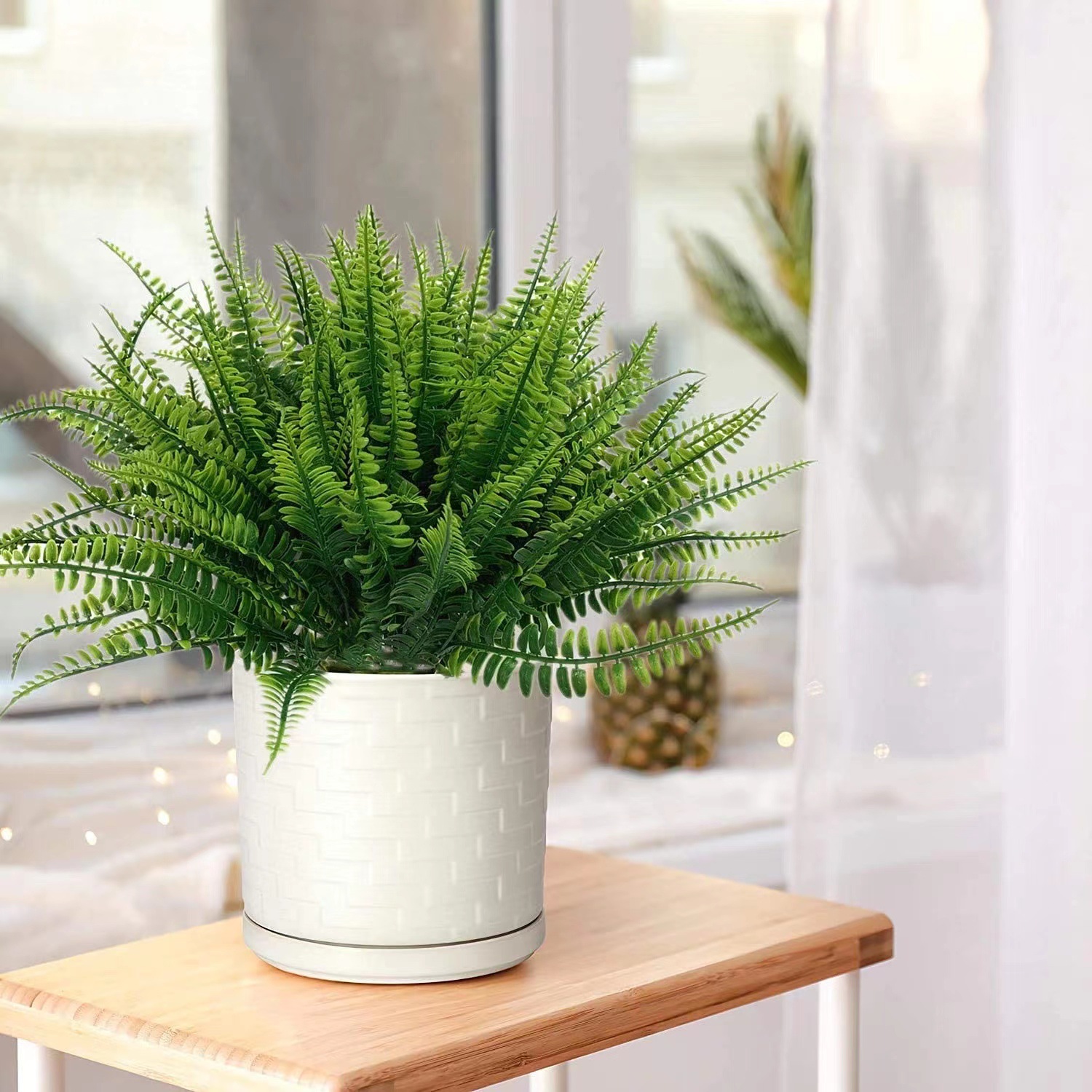 Artificial Persian Ferns Flowe - огляд і ціна Terrarium Moss Art
