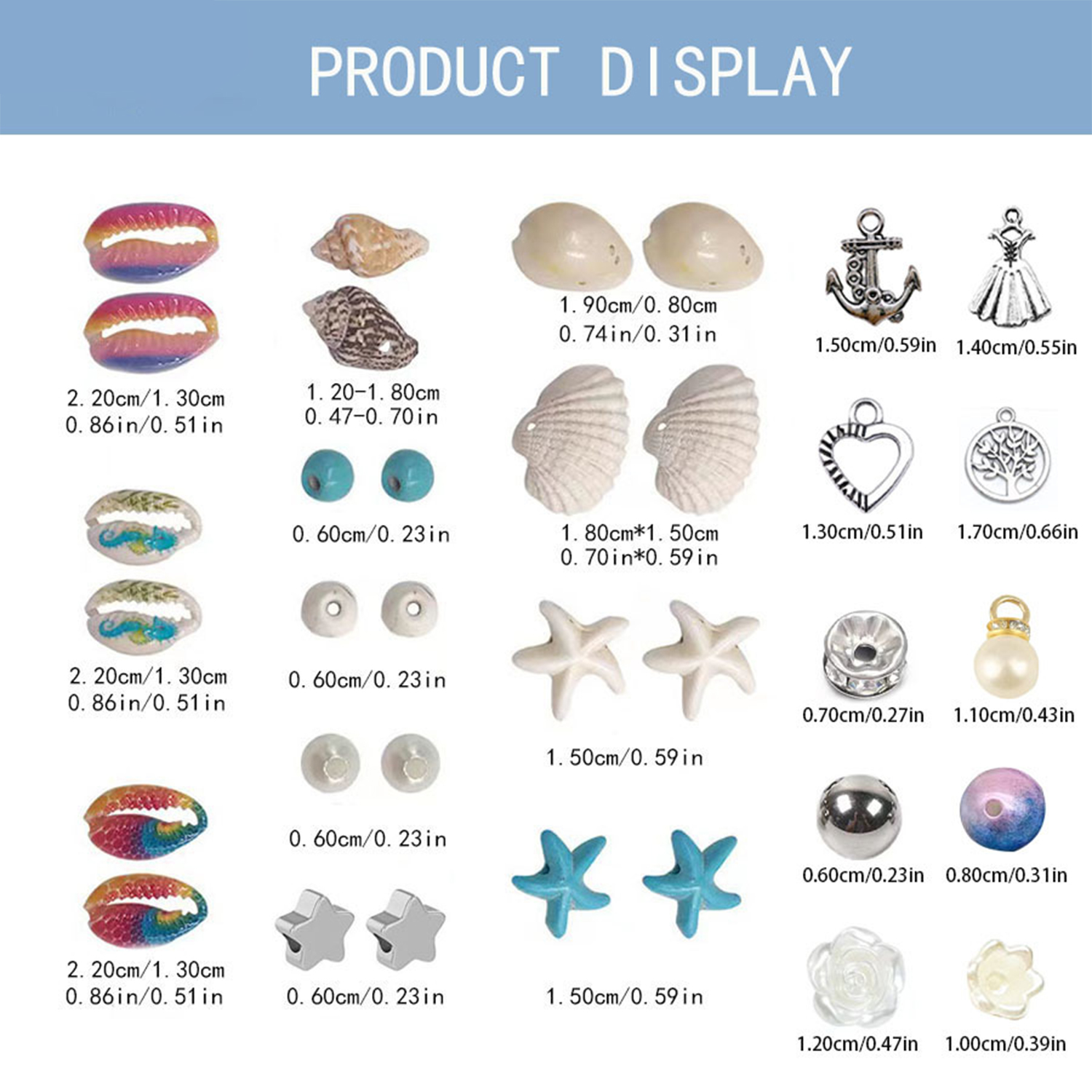 Ocean-themed resin beading set - огляд і ціна Resin Jewelry Kit