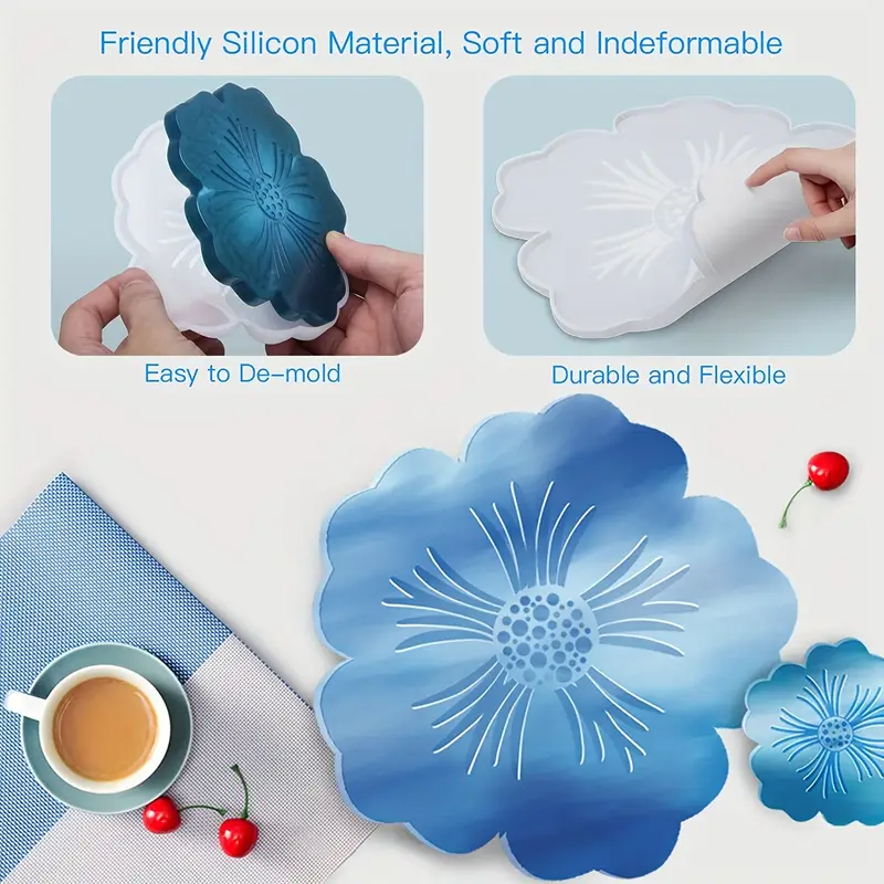 DIY Sakura Shaped Resin Mold - - огляд і ціна Geode Mold Silicone
