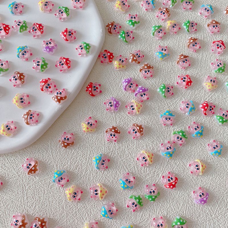 2/10/20pcs Kirby Nail Charms 3 - огляд і ціна Crafting Resin