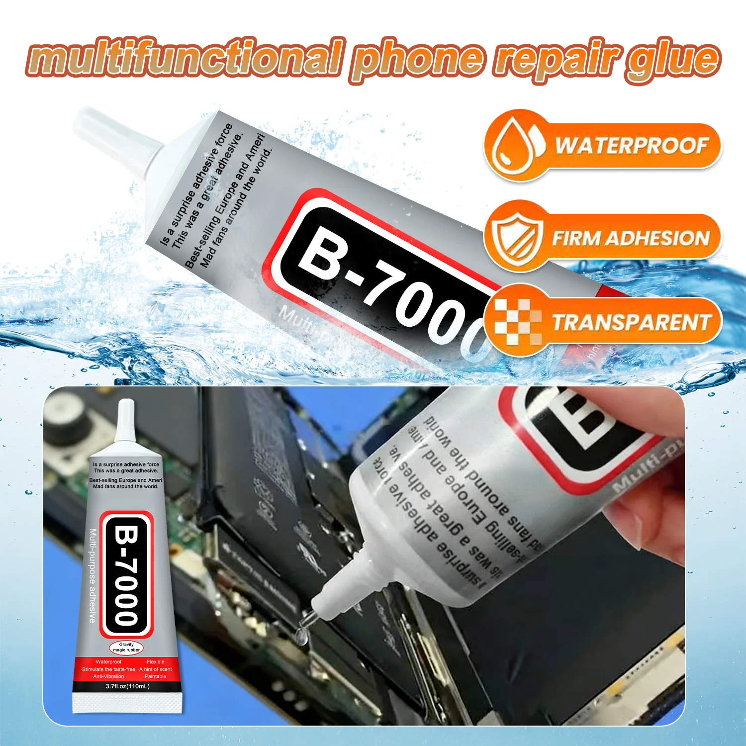 Super Glue B-7000 Loolifl 1-10 - огляд і ціна Crafting Resin