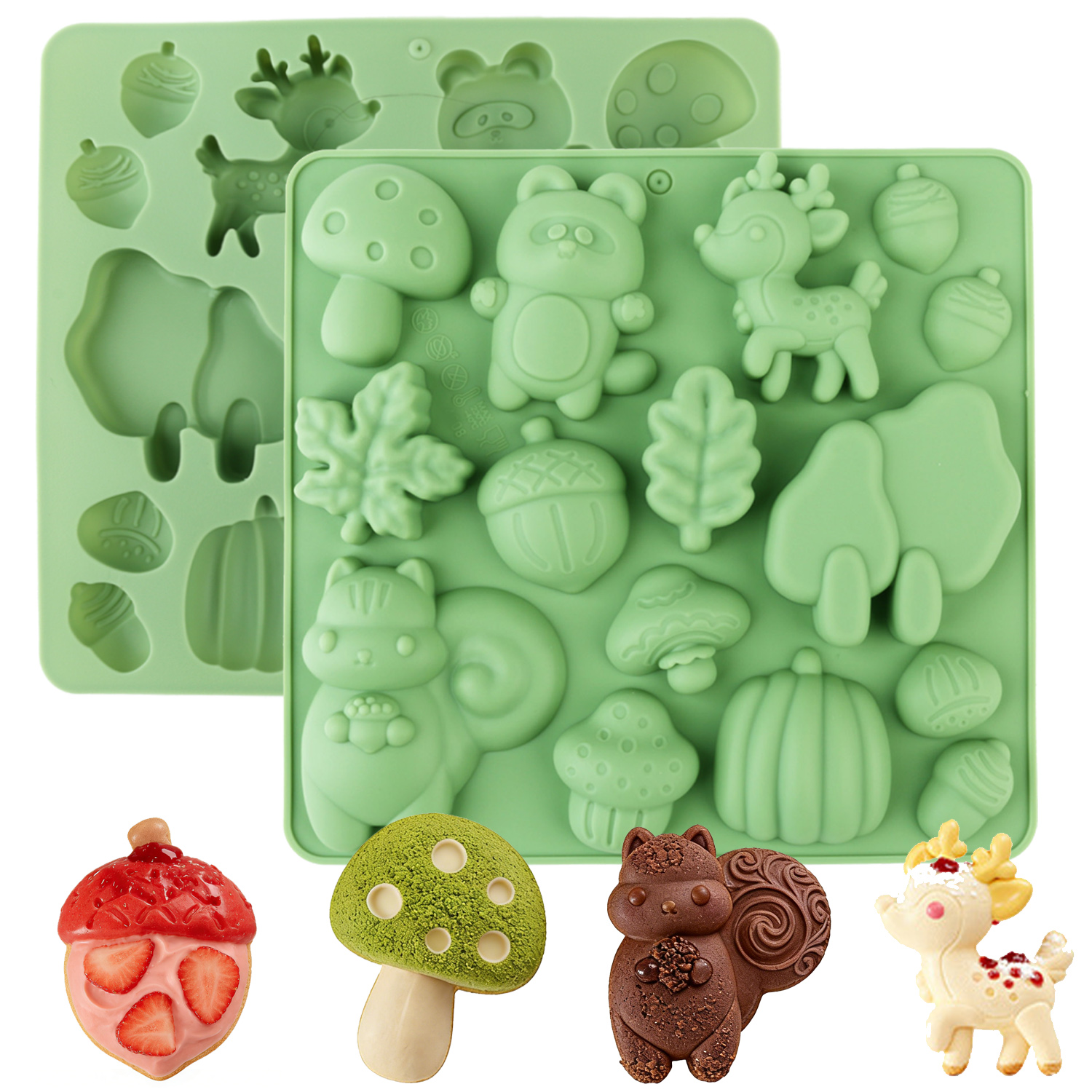 1 Silicone Cake Mold in the Sh - огляд і ціна Resin Craft Supplies