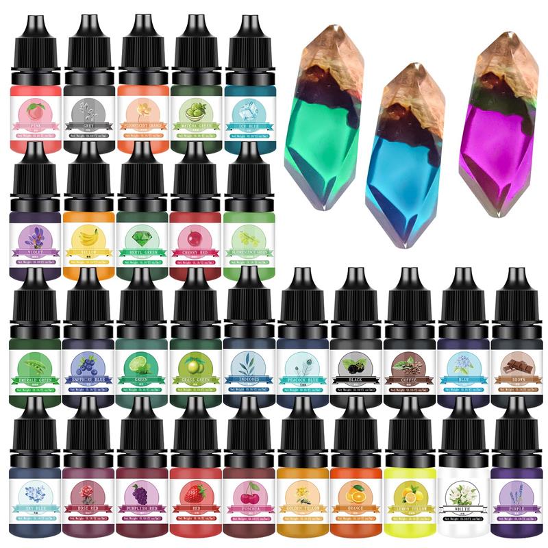 5ml 30Colors Resin Pigment Liq - огляд і ціна Resin Ocean Wave Mold