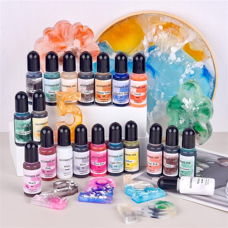 10ml/Pcs Essence Resin Alcohol - огляд і ціна Resin Dye Alcohol