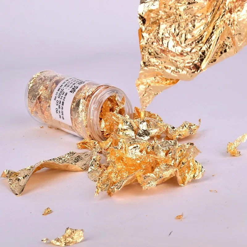 2g/1g Metallic Foil Flakes Gol - огляд і ціна Gold Foil Flakes