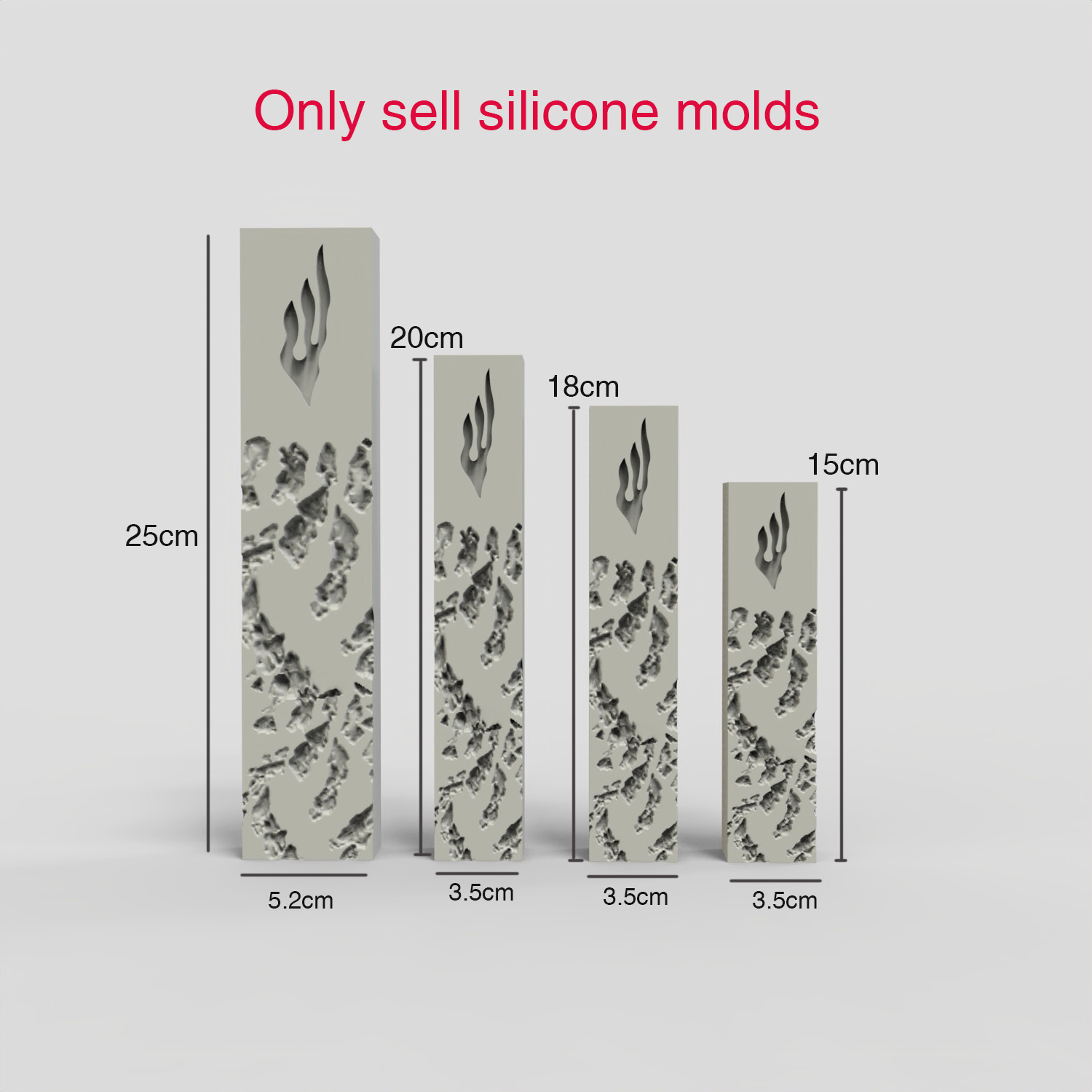 Jewish Mezuzah Holder Silicone - огляд і ціна Serving Tray Mold