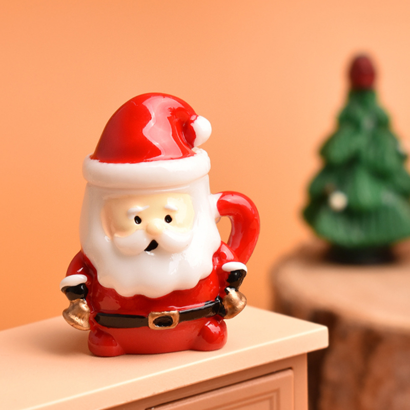Mini Santa Teacup Ornament - R - огляд і ціна Crafting Resin