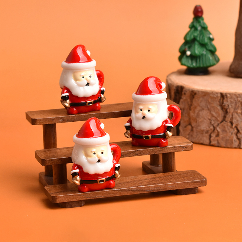 Mini Santa Teacup Ornament - R - огляд і ціна Crafting Resin