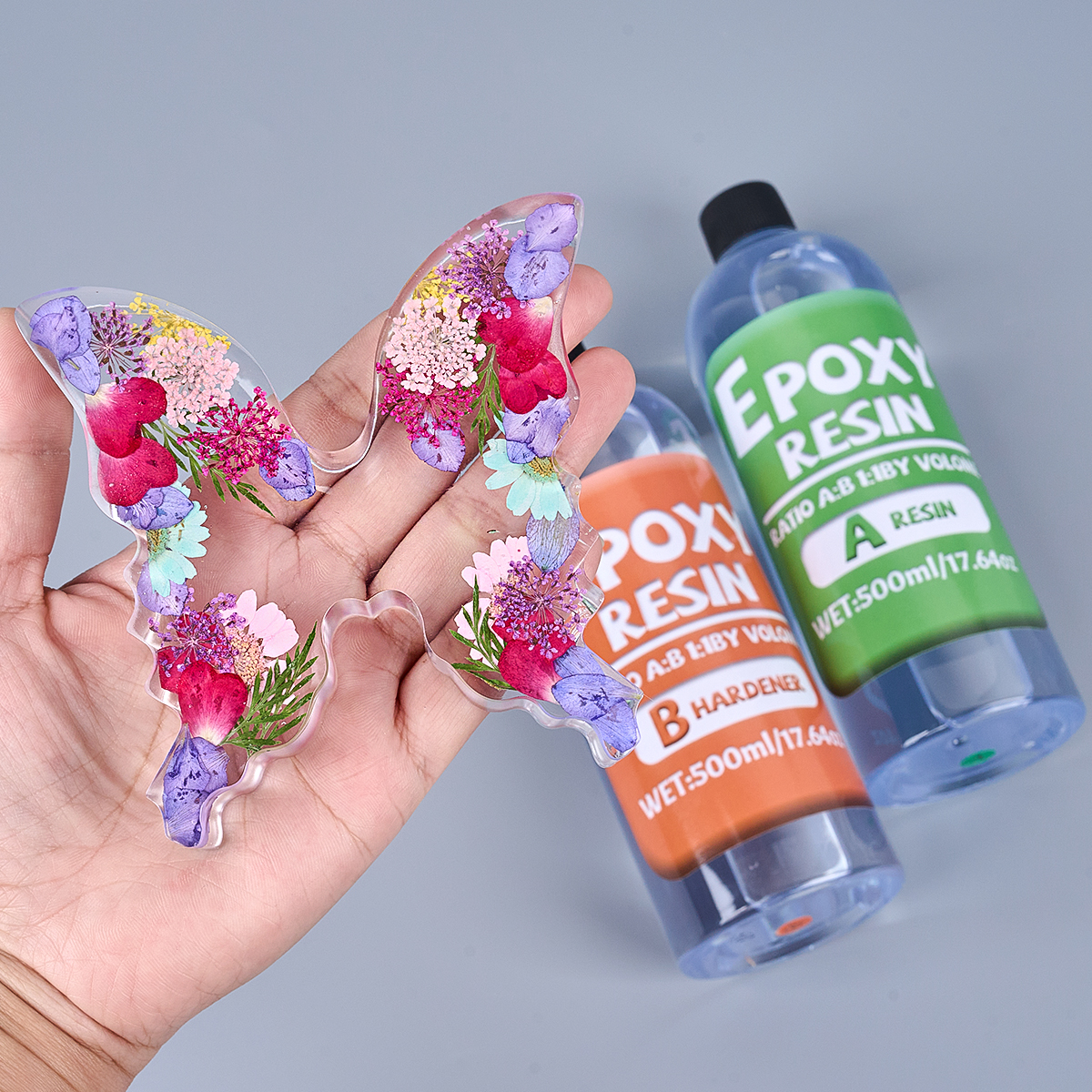 1:1 AB Resin Epoxy Glue Kit Hi - огляд і ціна Resin Jewelry Kit