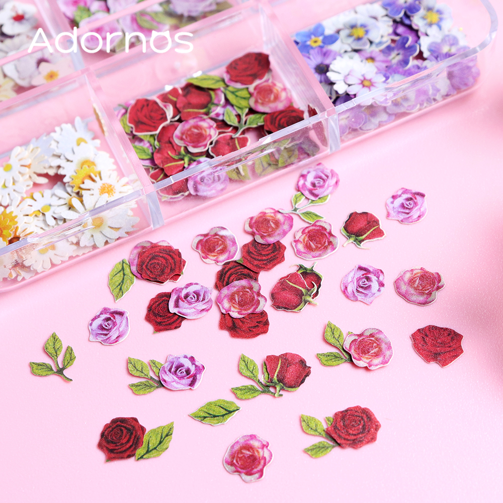 6 Grids Flowers Wood Pulp Chip - огляд і ціна Flower Preservation Resin