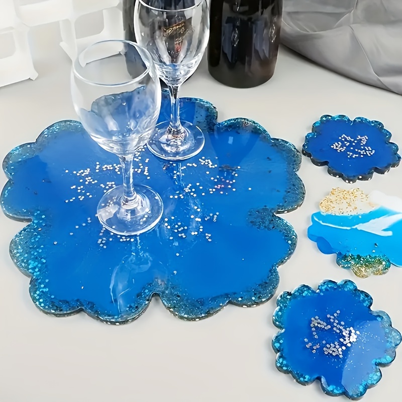 5pcs Mirror Large Flower Small - огляд і ціна Flower Preservation Resin