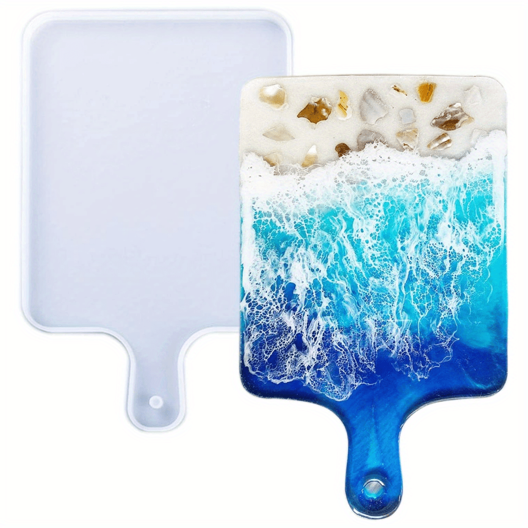 Epoxy Resin Silicone Tray Cast - огляд і ціна Geode Mold Silicone
