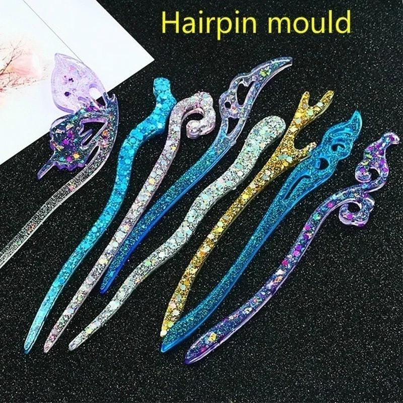 New Transparent Hairpin Silico - огляд і ціна Resin Craft Supplies