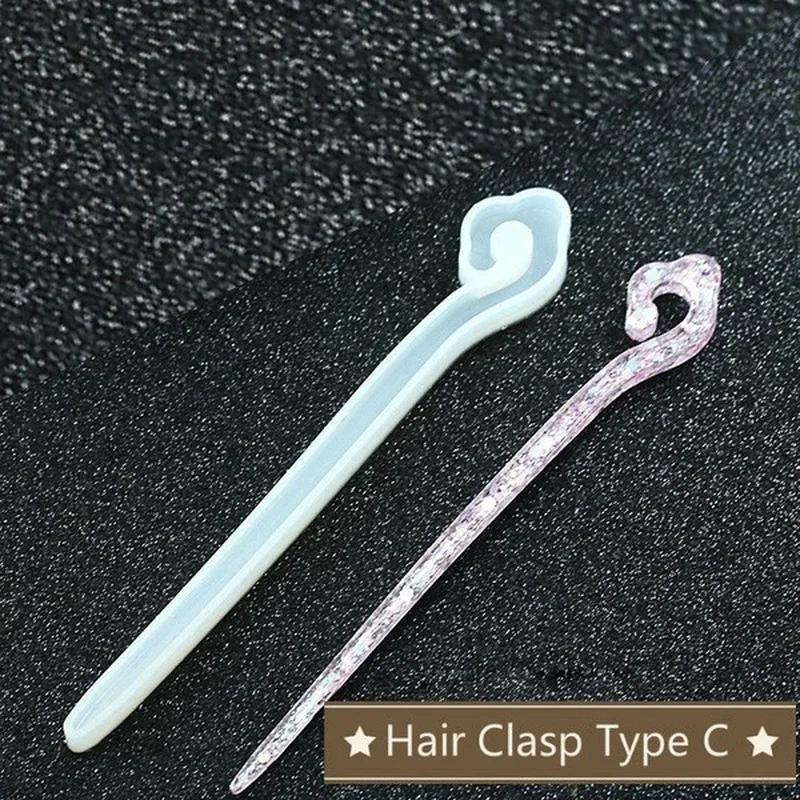 New Transparent Hairpin Silico - огляд і ціна Resin Craft Supplies