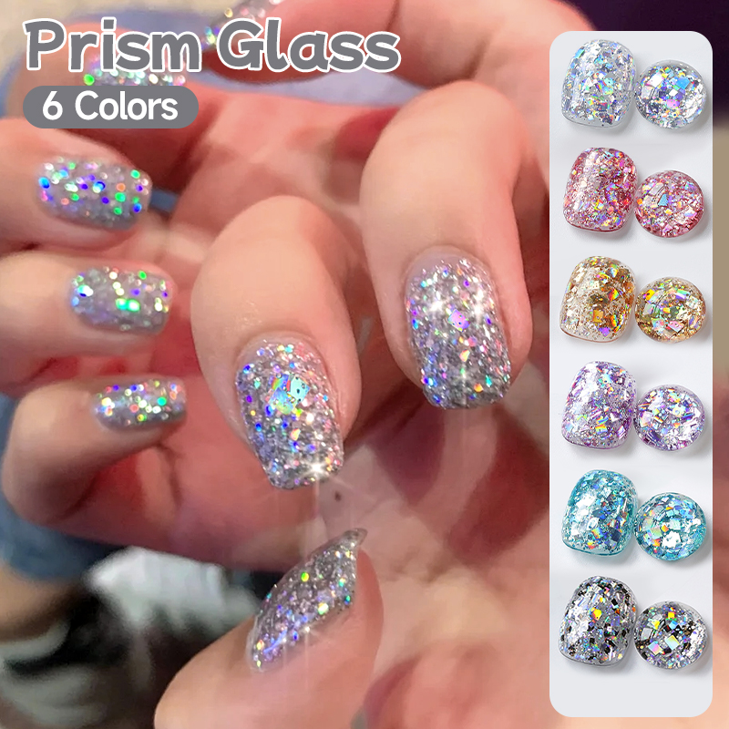 UR SUGAR 6PCS Chunky Glitter G - огляд і ціна Resin Glitter Pack