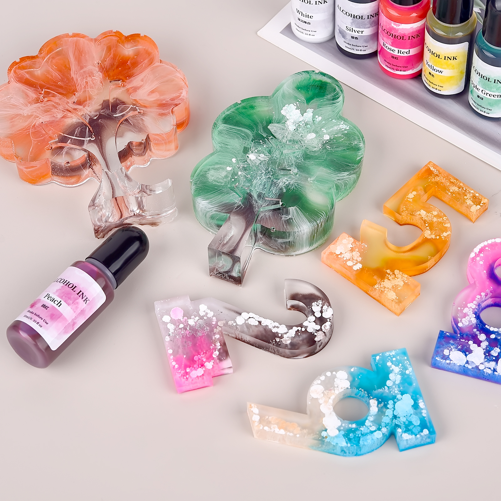 10ml Colorant Dye For DIY Epox - огляд і ціна Resin Dye Alcohol