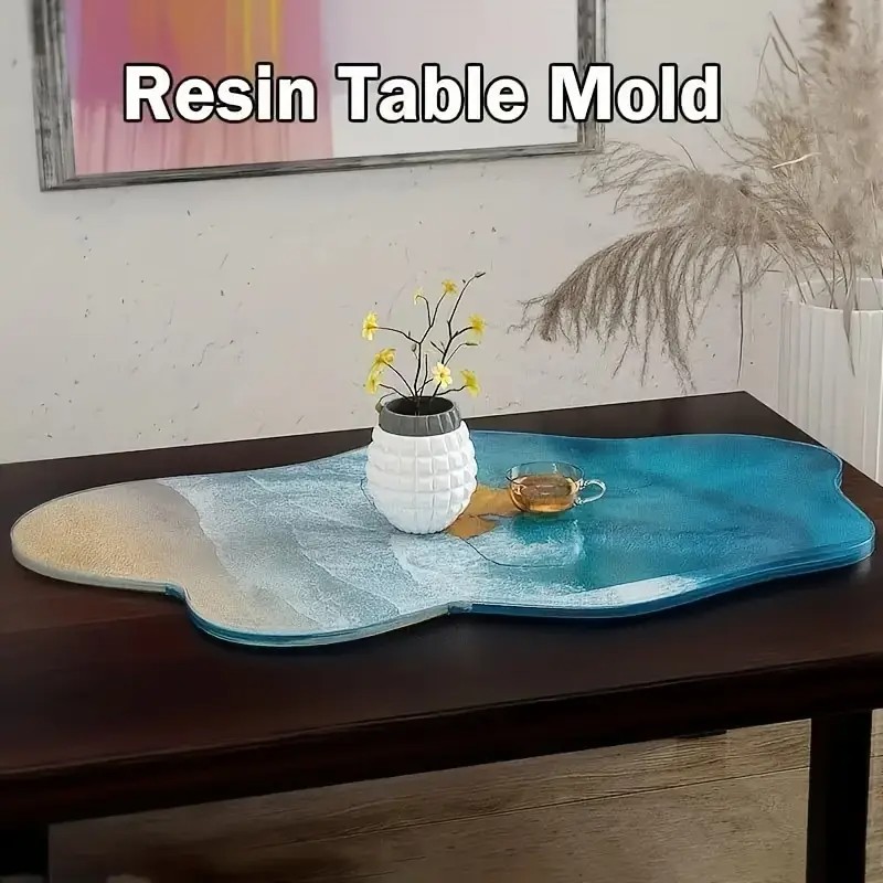 Large 61cm Irregular tray epox - огляд і ціна Resin Ocean Wave Mold